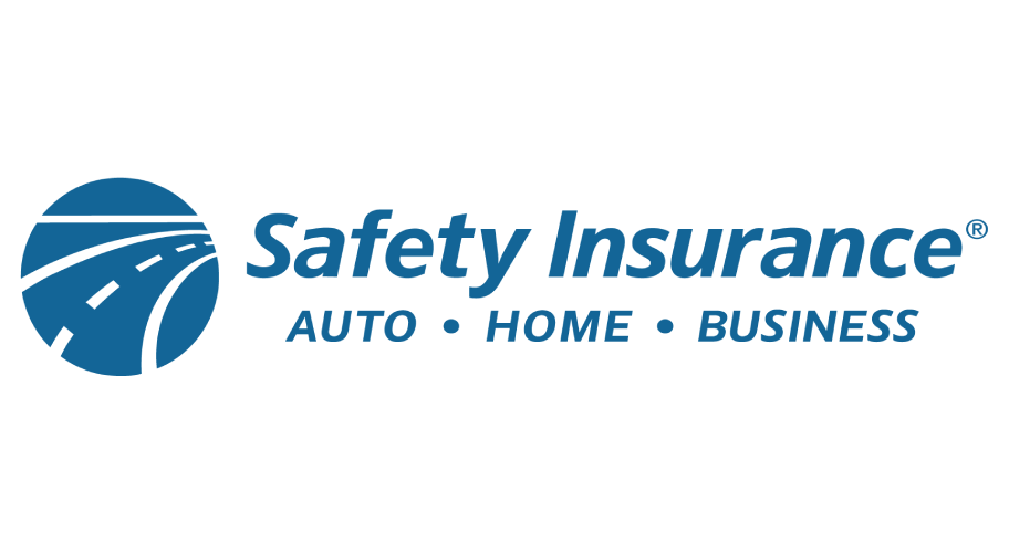 Safety Insurance logo in blue with “Auto • Home • Business” text
