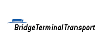 The bridge terminal transport logo has a blue truck on it.