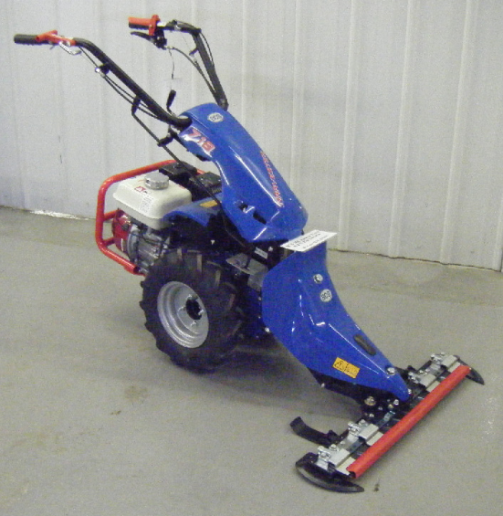Gas powered tiller