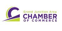 Logo of Grand Junction Area Chamber of Commerce: purple