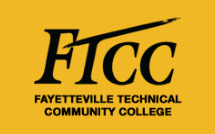The logo for the fayetteville technical community college