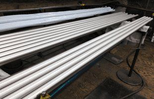 metal finishing rails