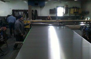 metal finishing factory
