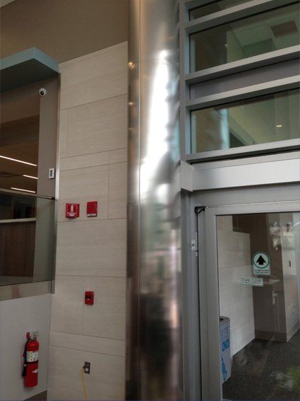 metal finishing stand