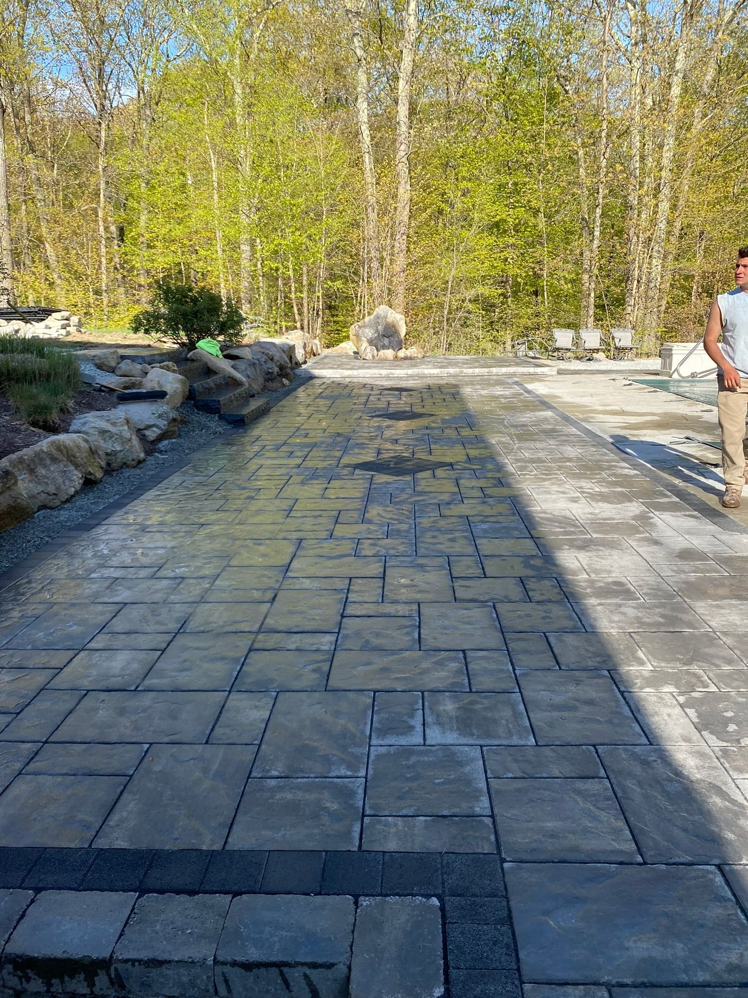 Hardscaping service