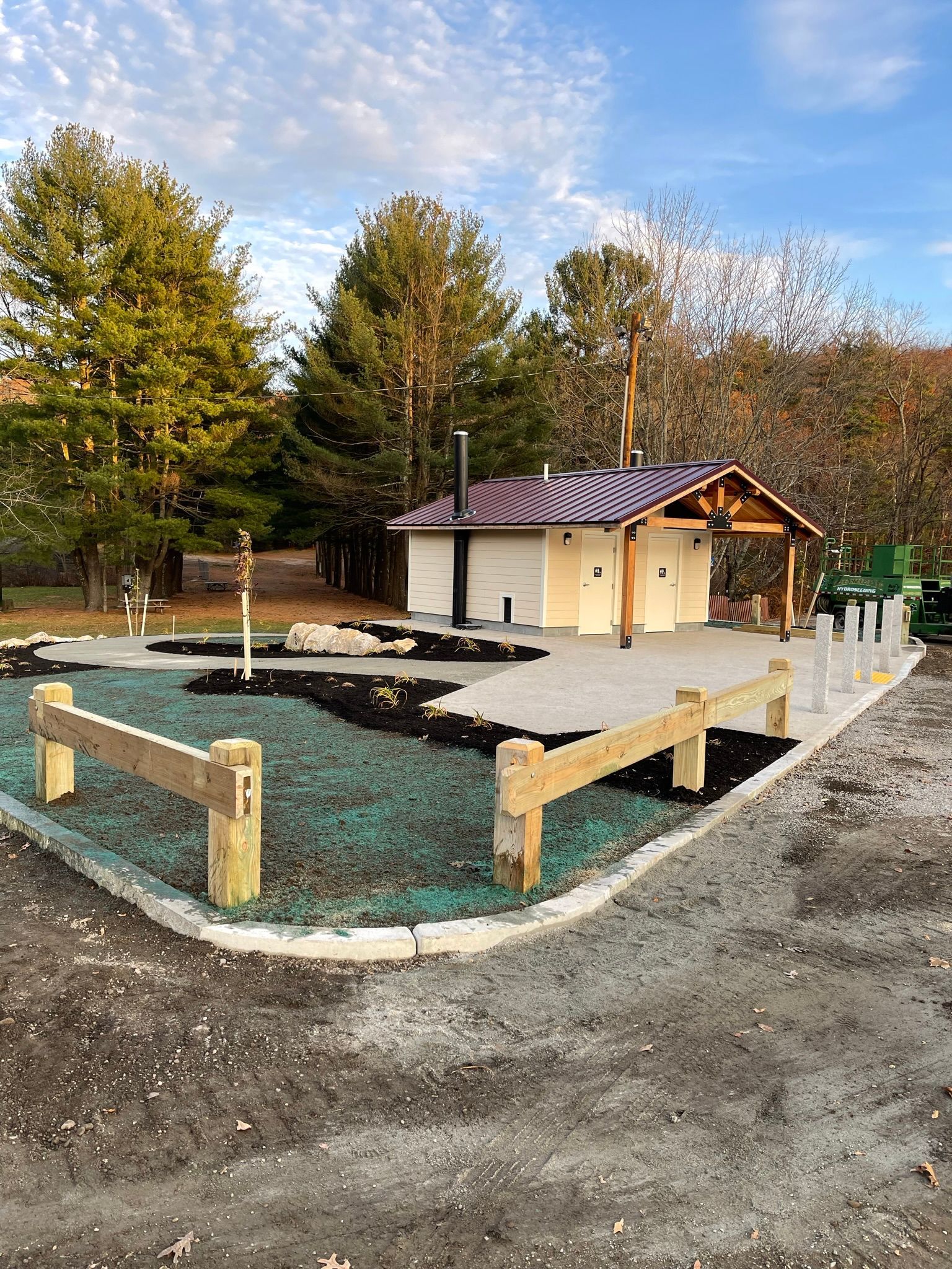 Landscape construction services