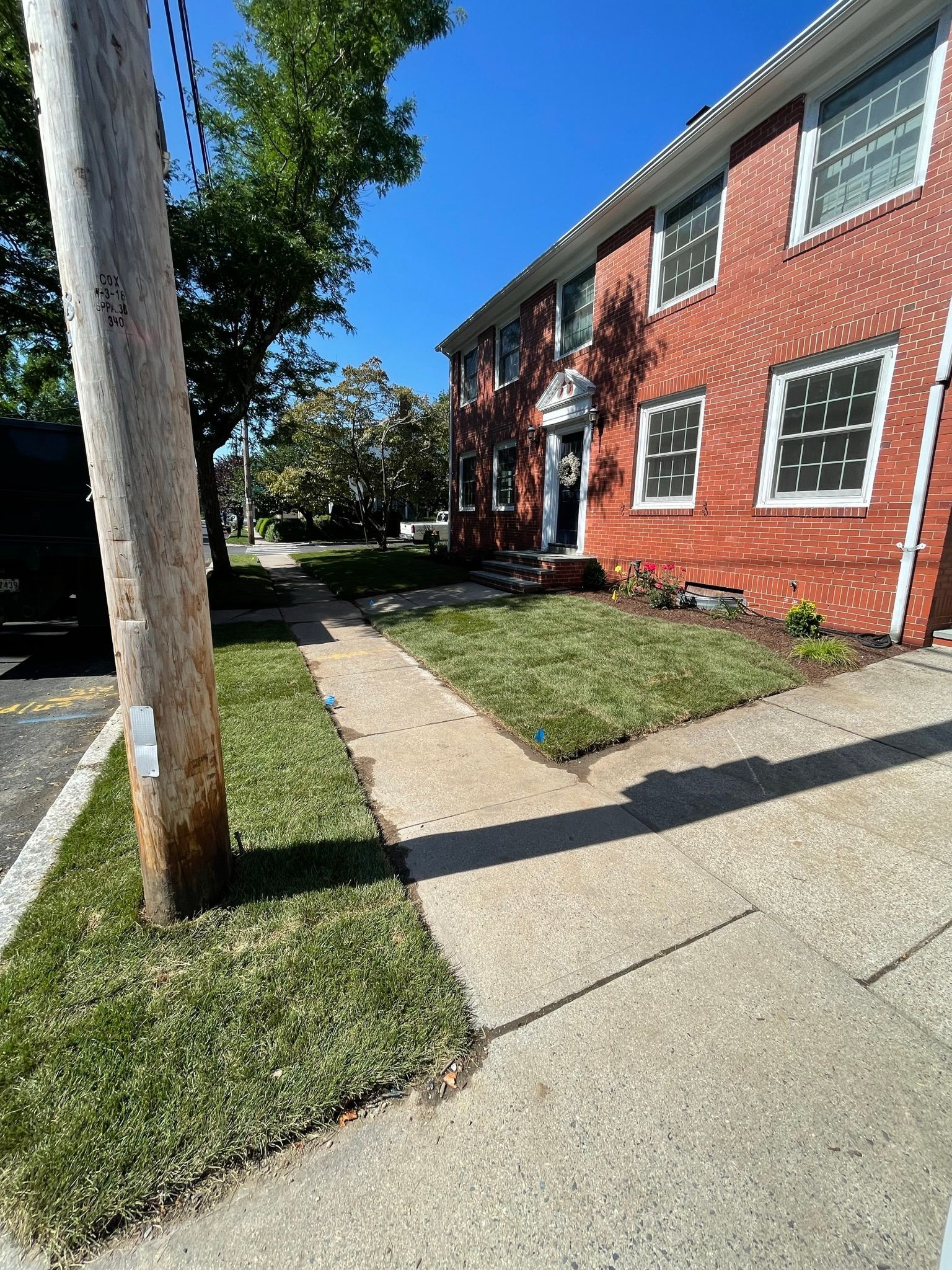 Landscape construction services