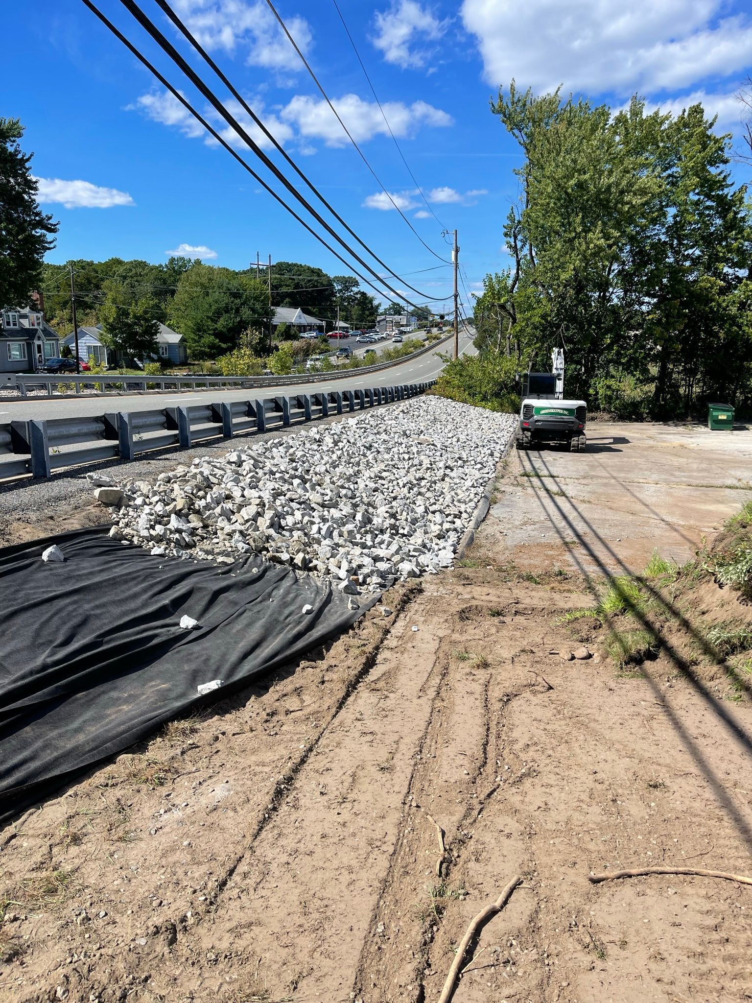 Landscape construction services