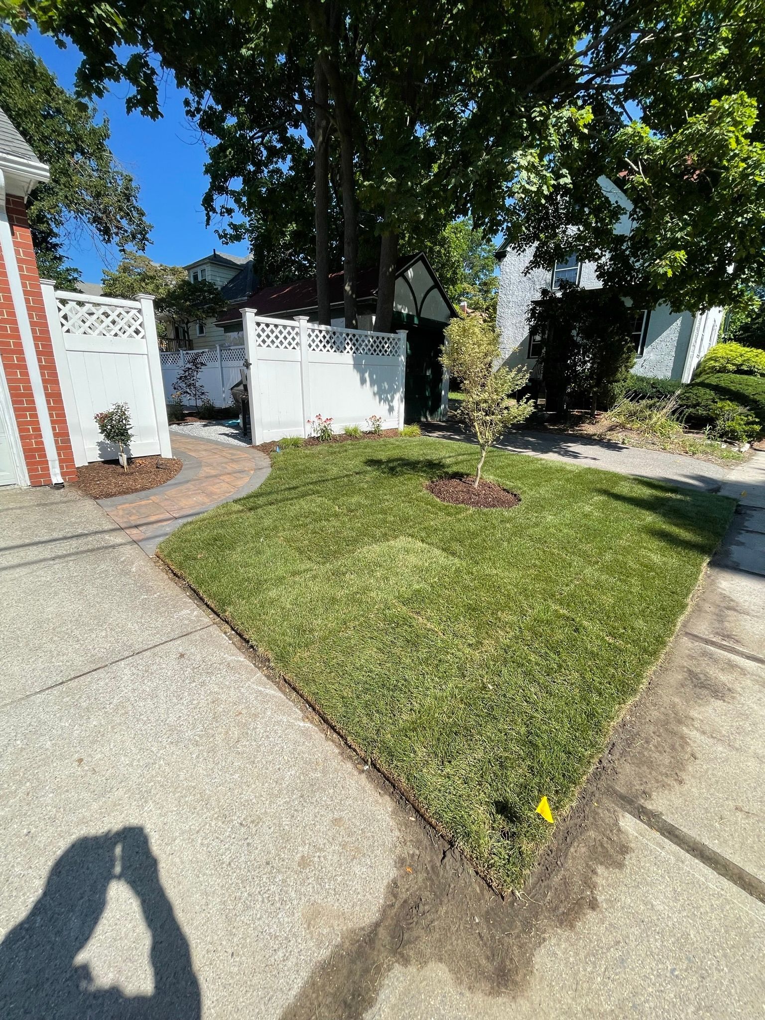 Landscape construction services