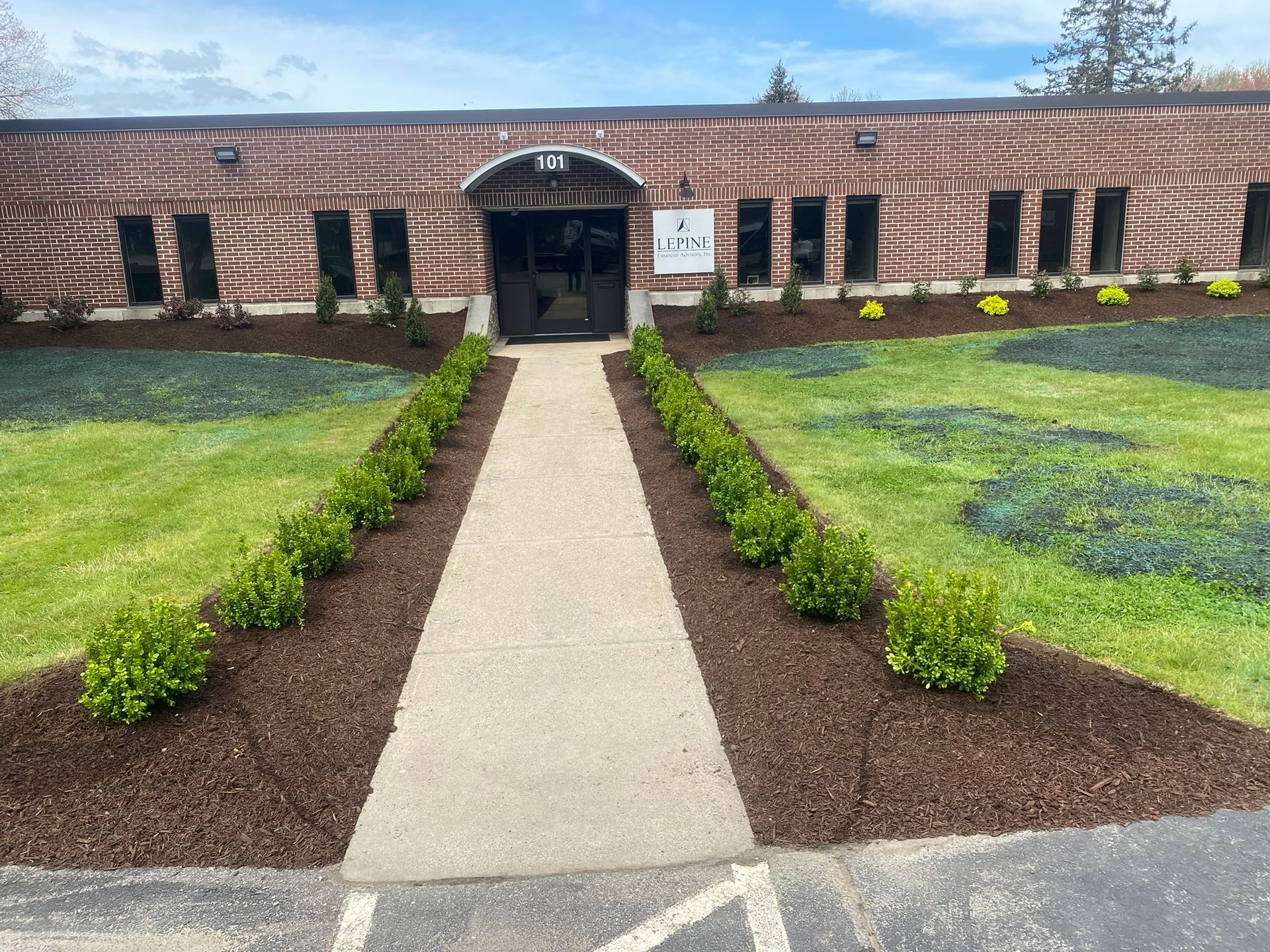 Landscape construction services