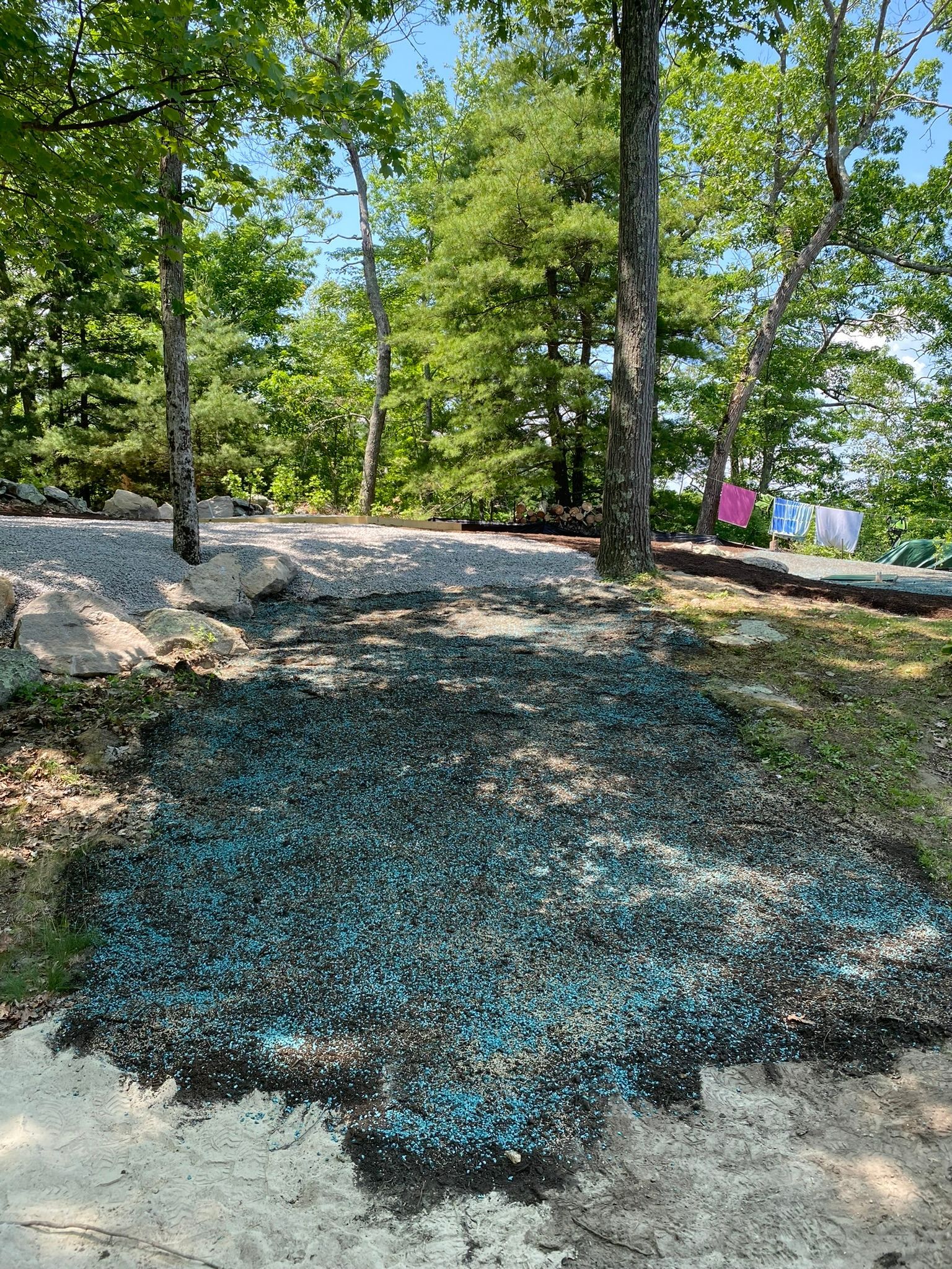 Landscape construction services