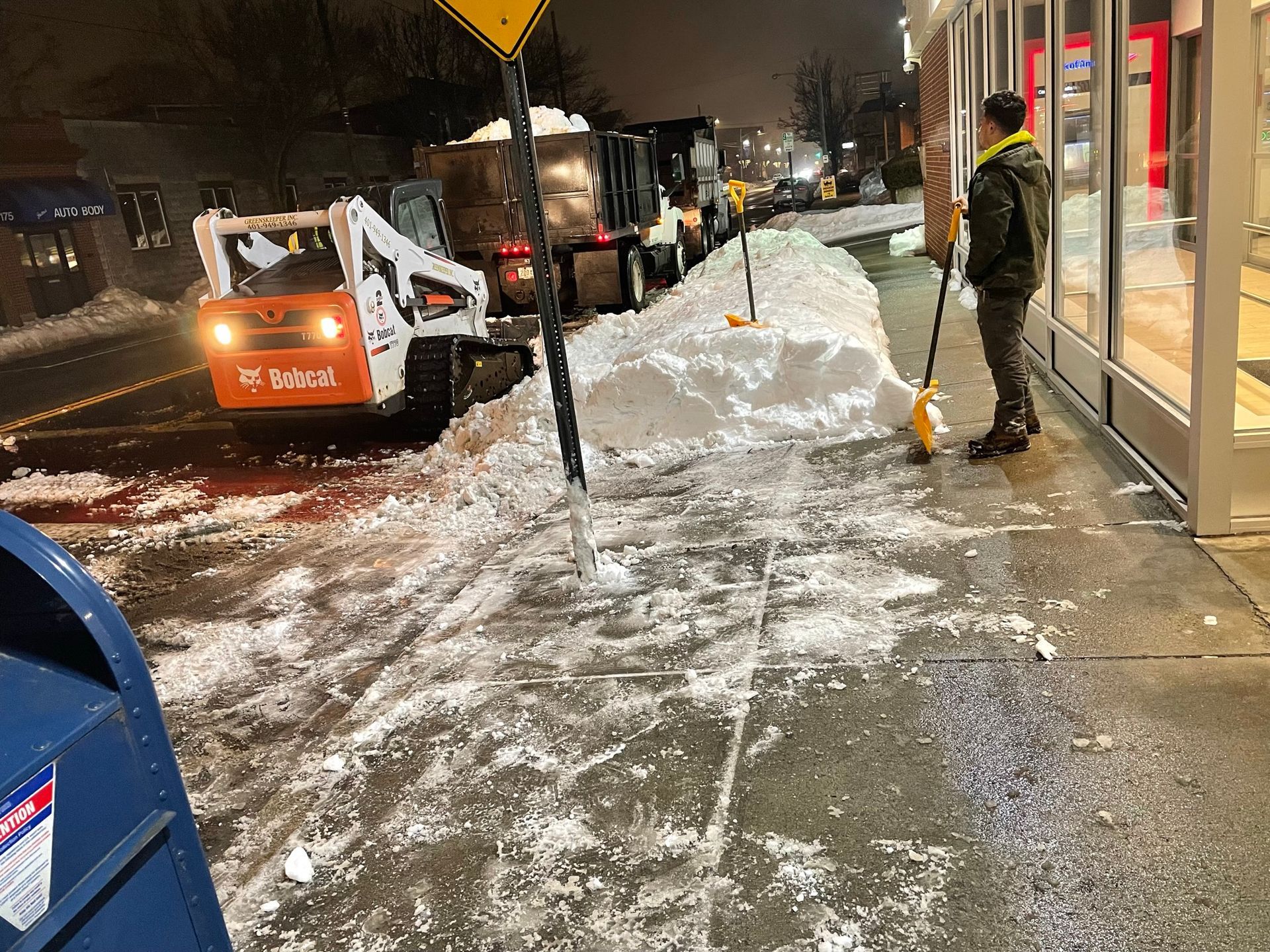 Snow removal service