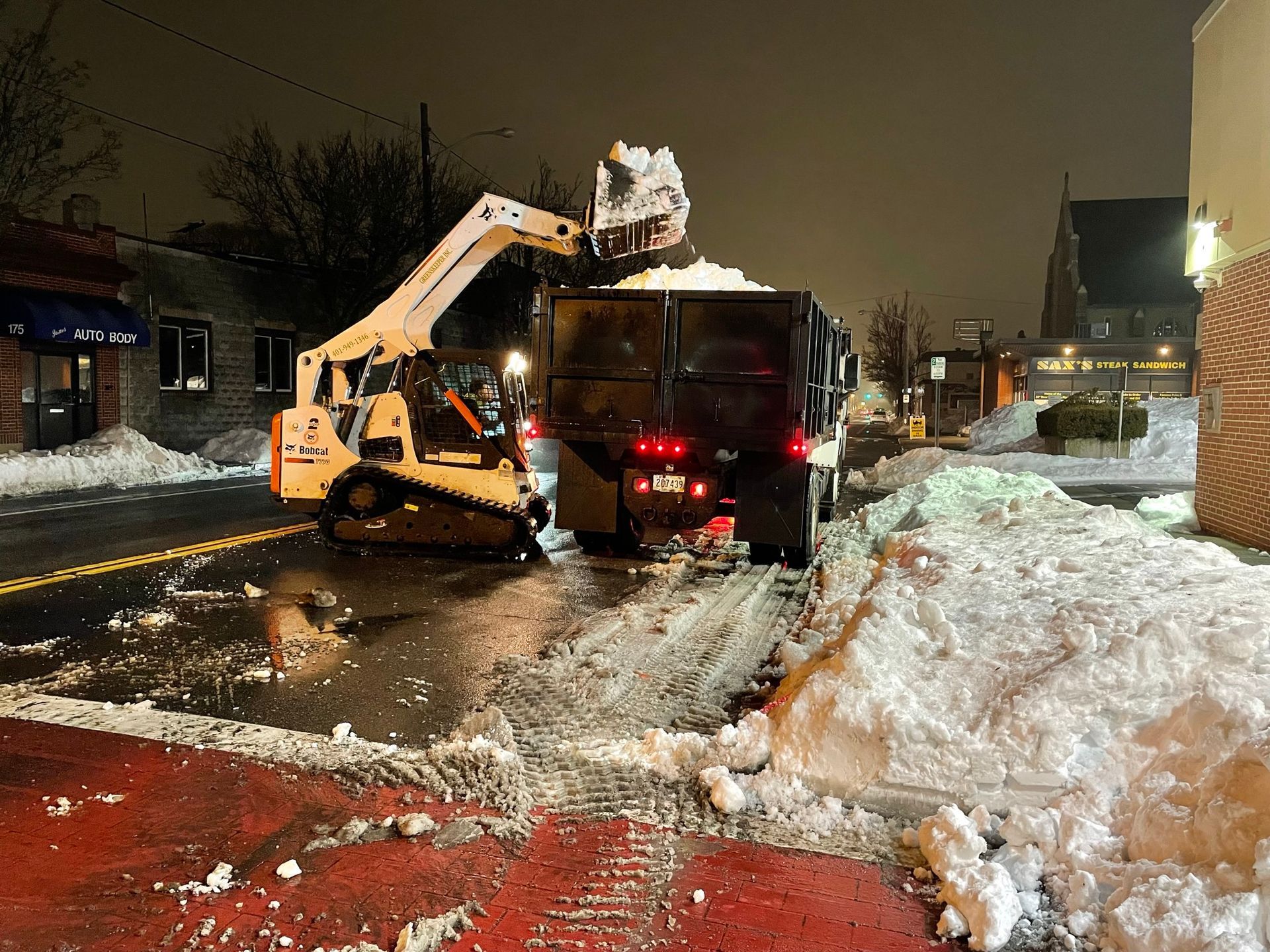 Snow removal service