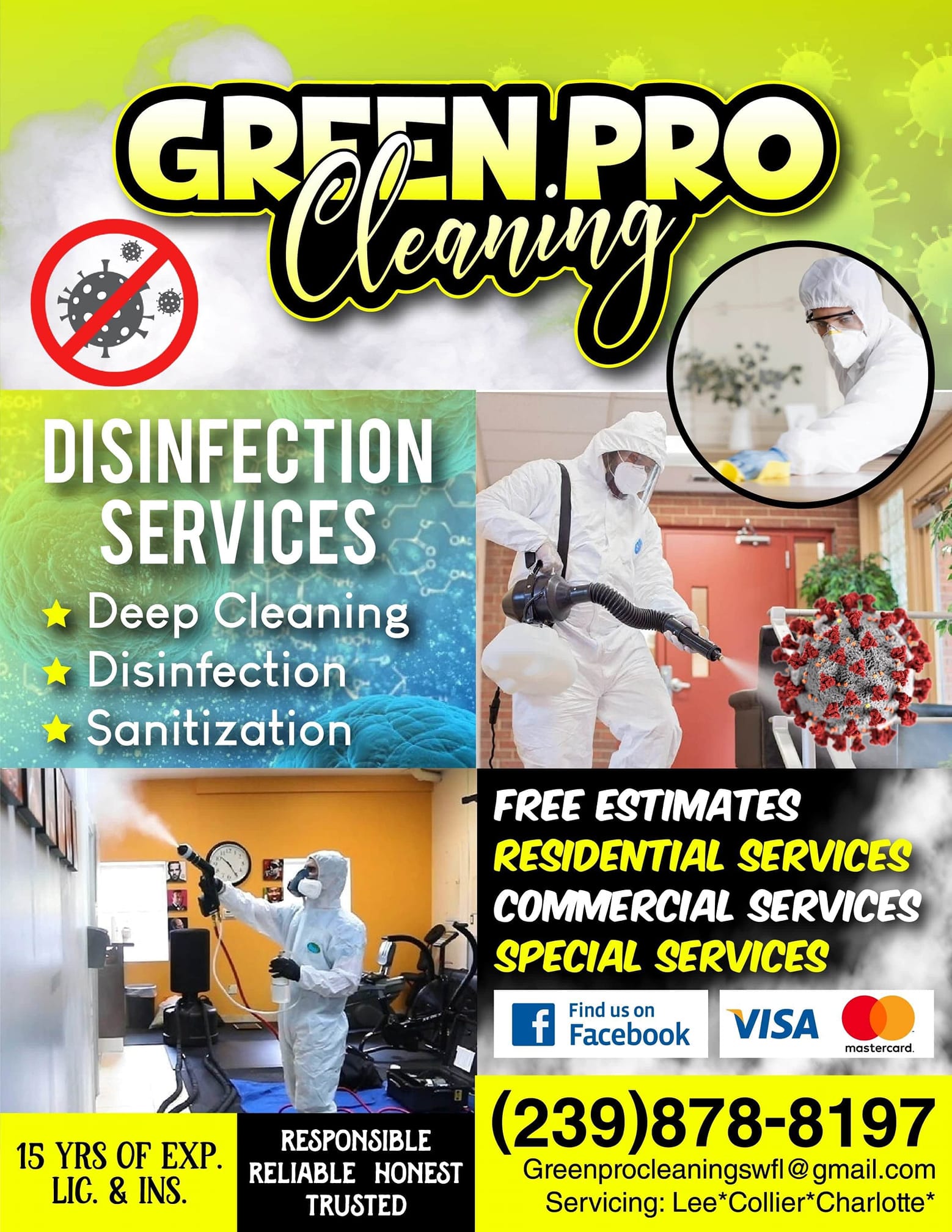 Green Pro Cleaning  Disinfection Services