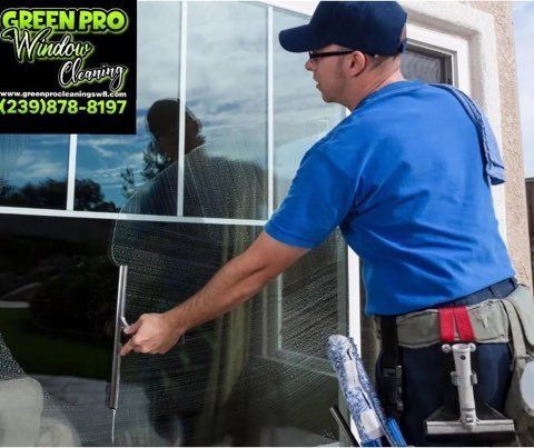 Exterior window cleaning