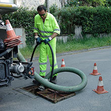 Sewer cleaning