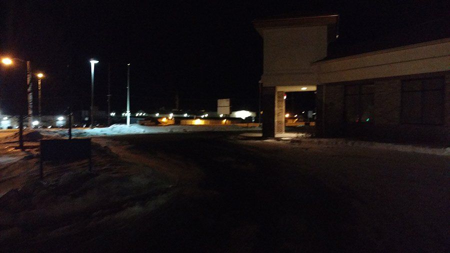 Business outdoor lighting