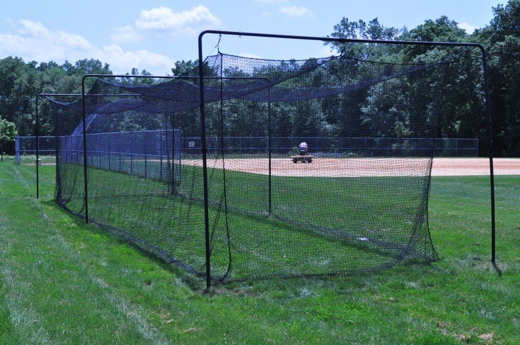 Custom-built indoor/outdoor batting cages