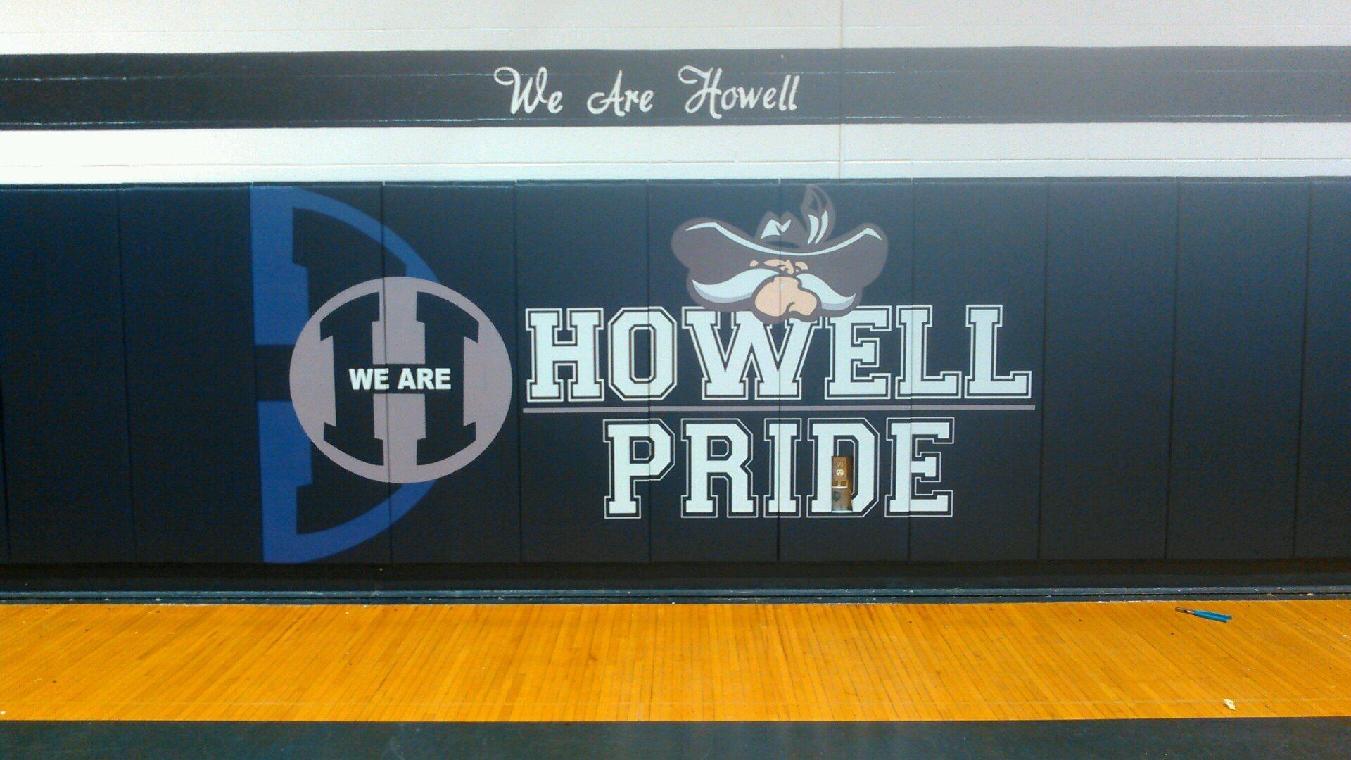 Custom gym wall pads