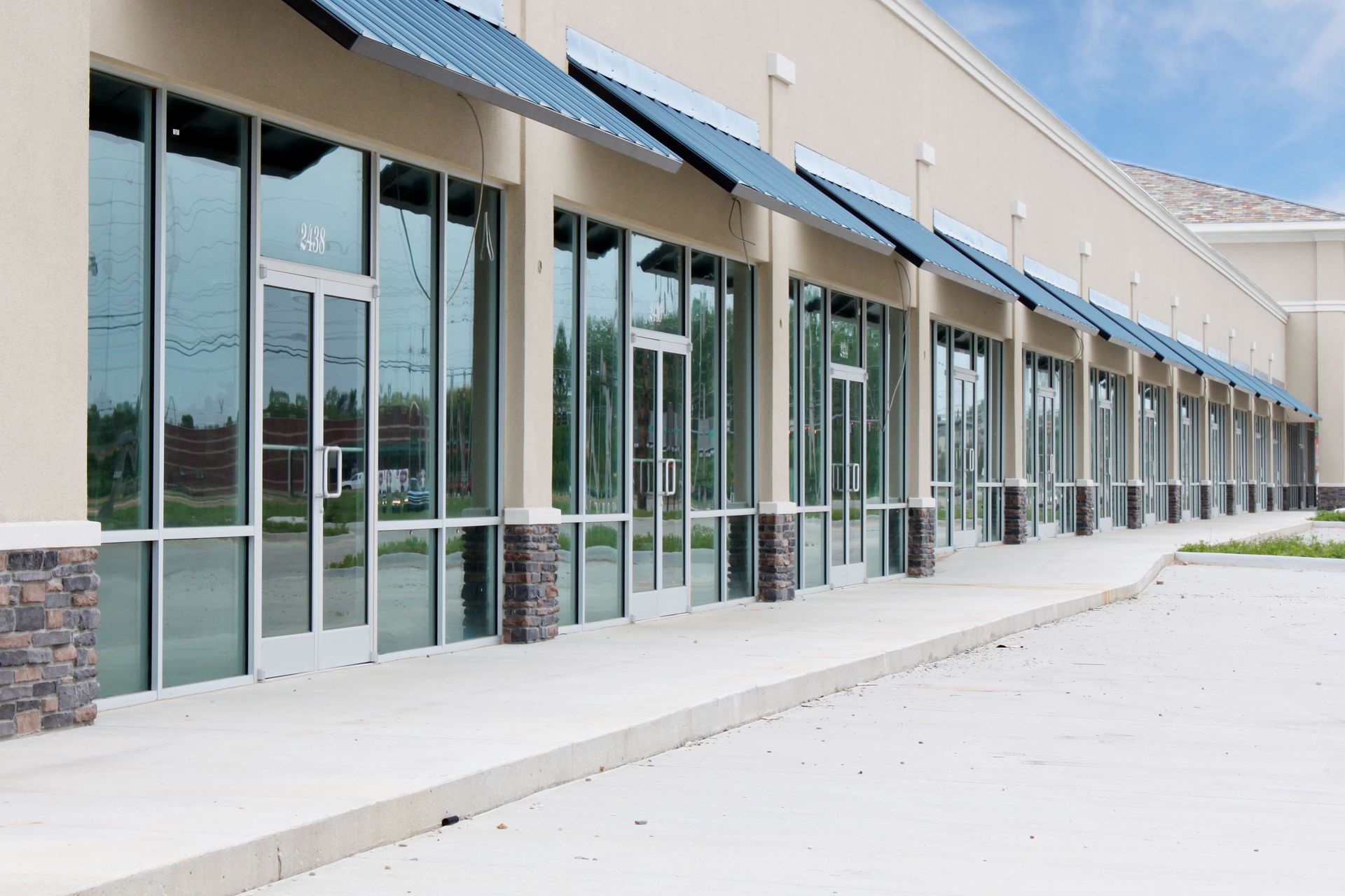 storefront glass door replacement