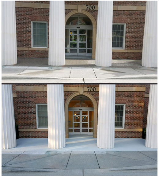 A brick building with the number 200 on it