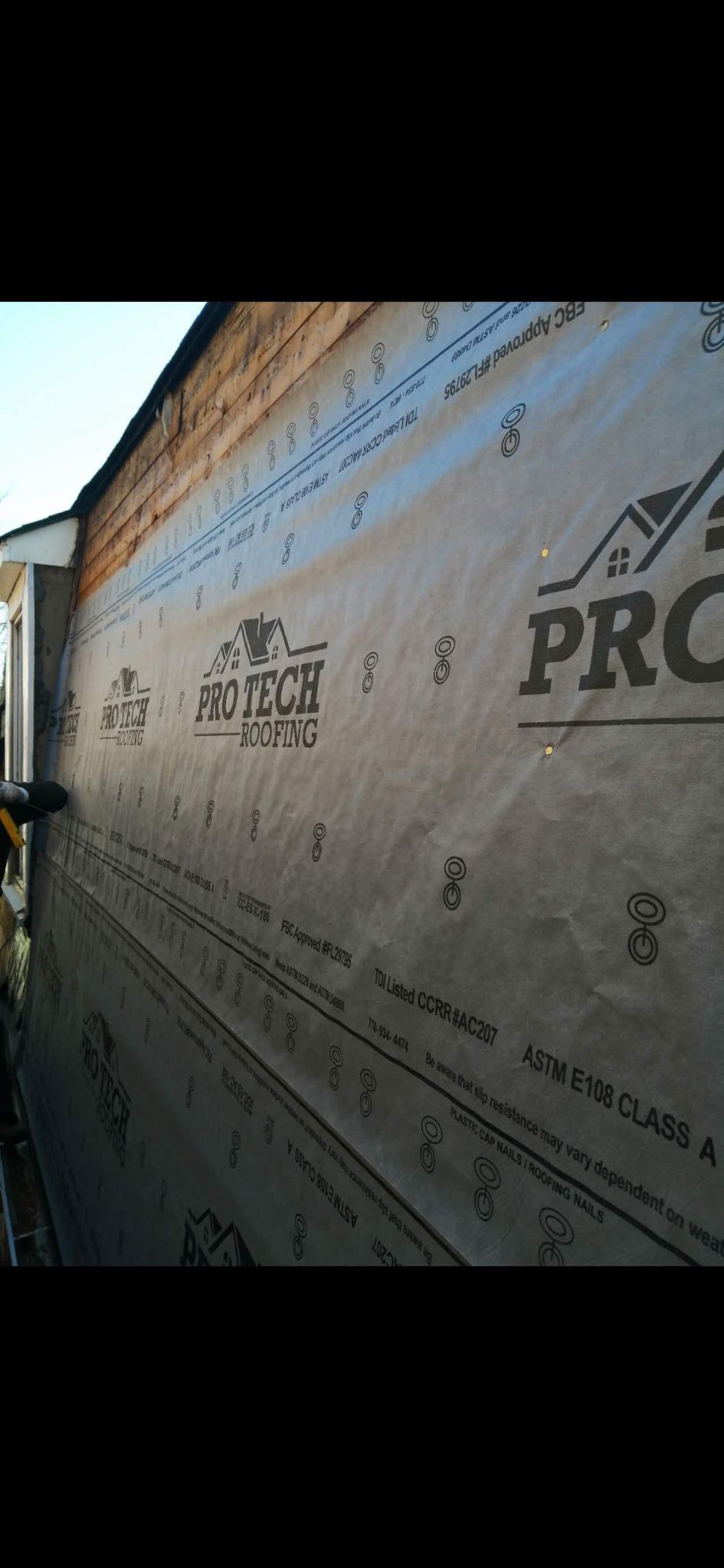 A close up of a piece of paper that says pro on it