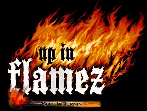 Up In Flamez Smoke Shop - Logo
