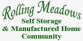 Rolling Meadows Self Storage & Manufactured Home Community - Logo