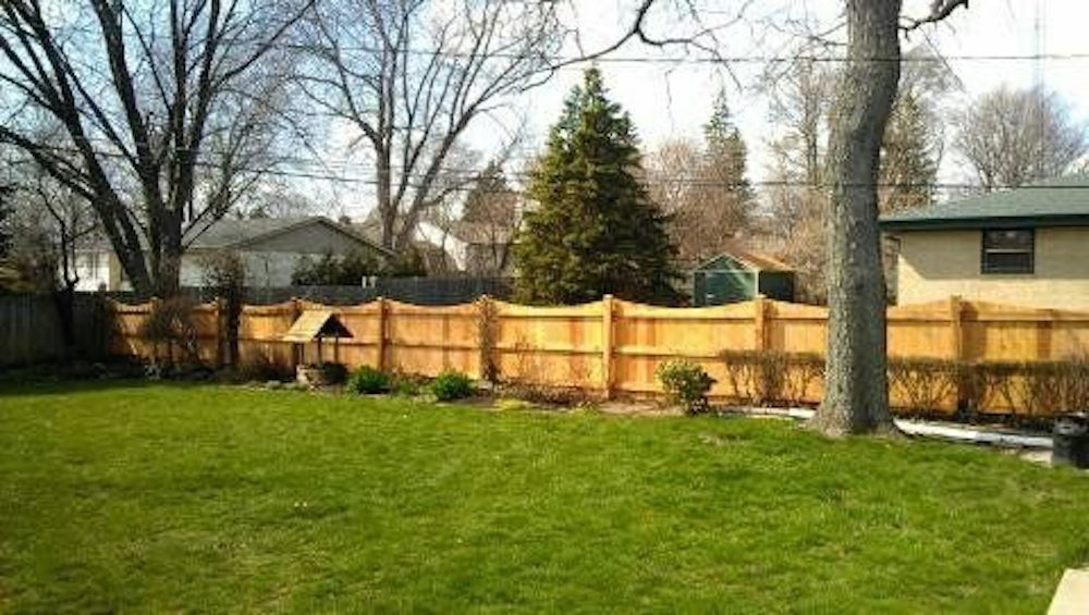 Cedar Board Scalloped