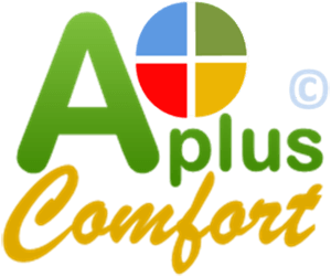 A Plus Comfort Logo
