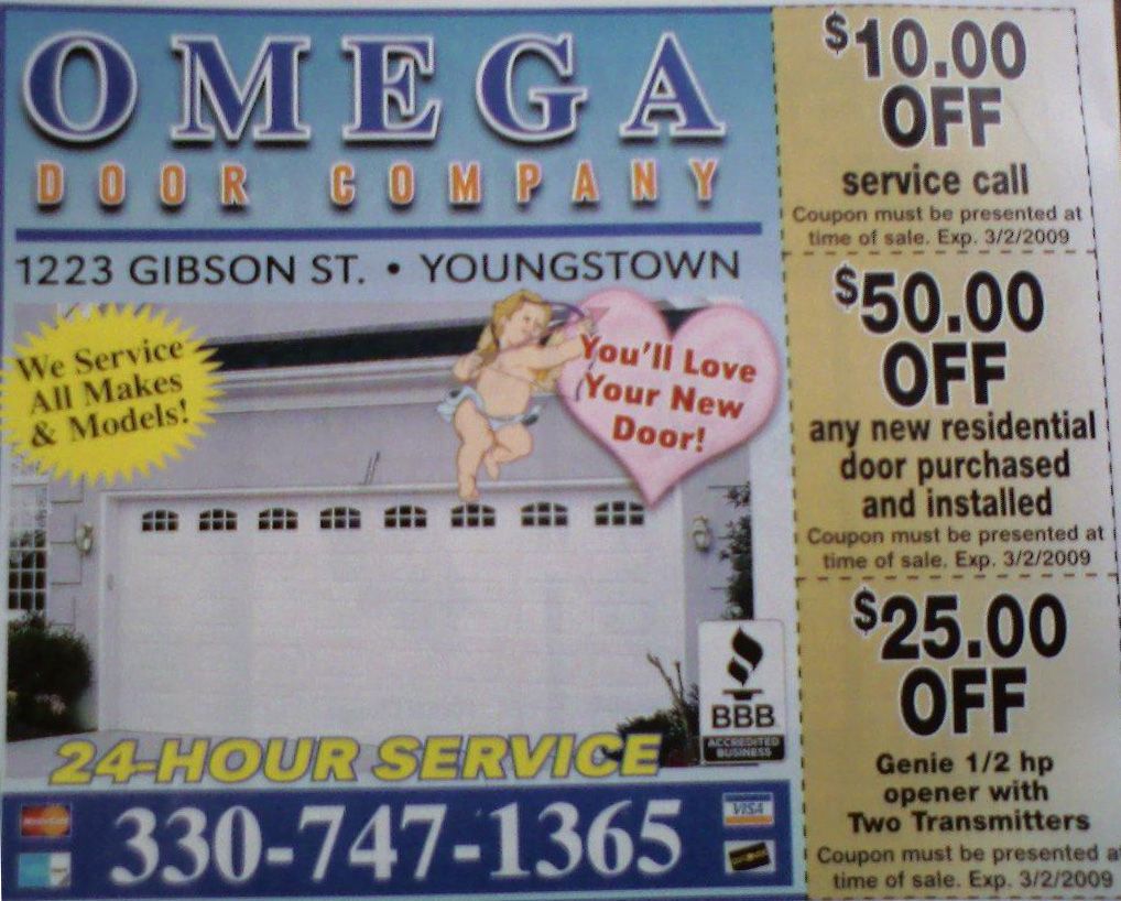 Omega Door Company Coupons