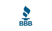 Blue Better Business Bureau (BBB) logo featuring a stylized torch above the letters BBB.