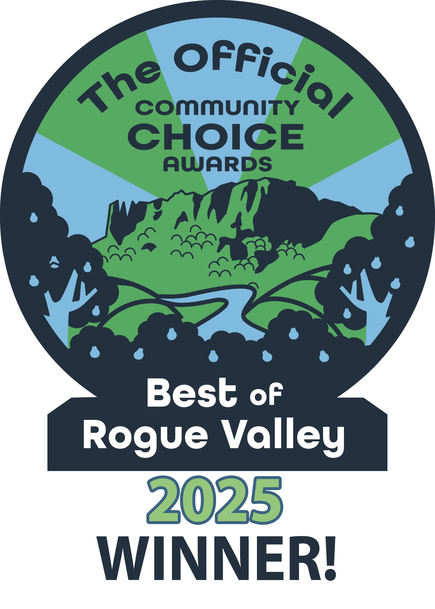 Official Community Choice Awards badge: 