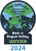 The official community choice awards best of rogue valley winner 2024