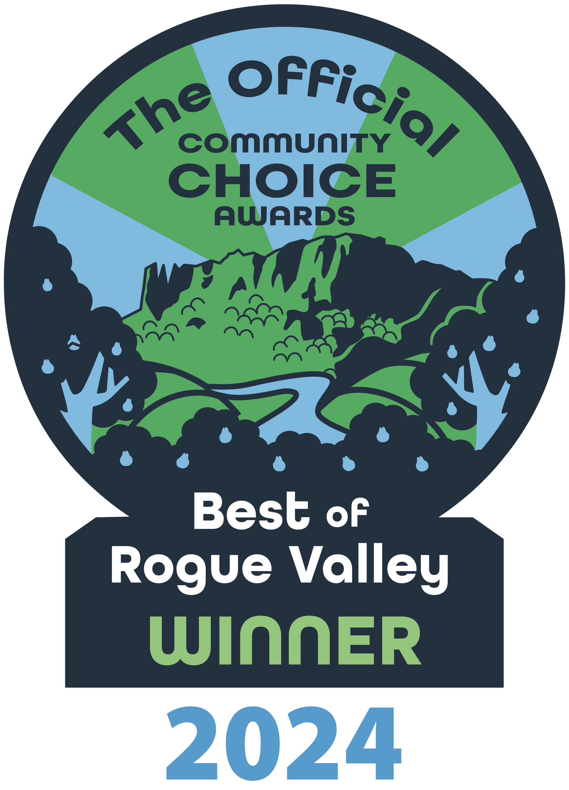 The official community choice awards best of rogue valley winner 2024