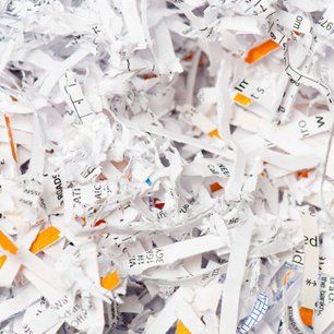 Paper shredding