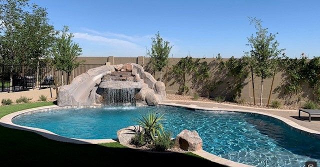 kidney-like shaped pool