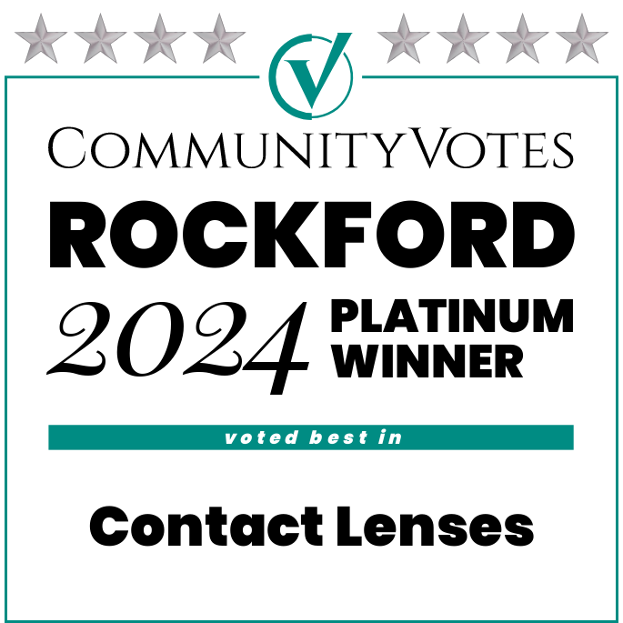 Community Votes Rockford 2024 Platinum Winner - Contact Lenses