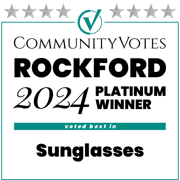 Community Votes Rockford 2024 Platinum Winner - Sunglasses