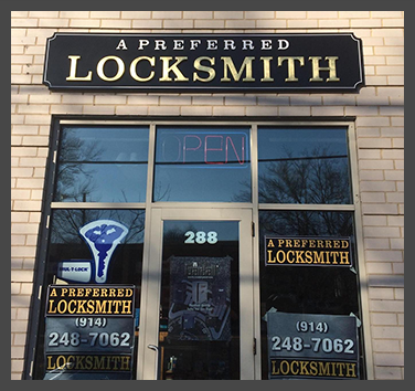 A Preferred Locksmith front shop