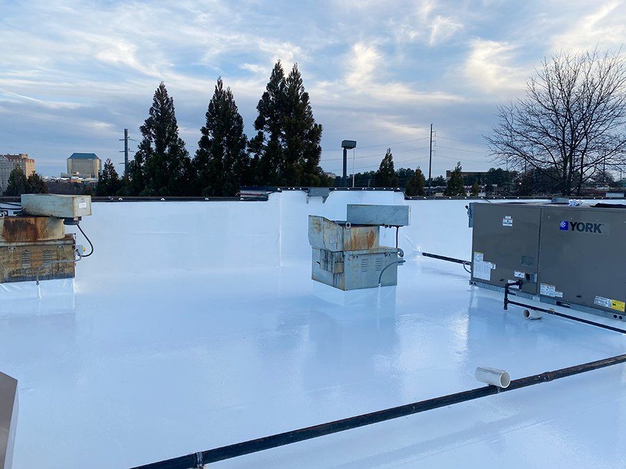 After photo commercial roof - roofing contractor