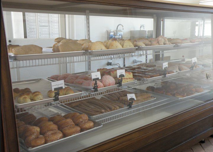 Delicious bread and pastries