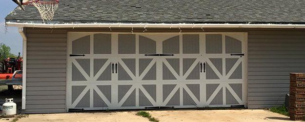 Residential garage door