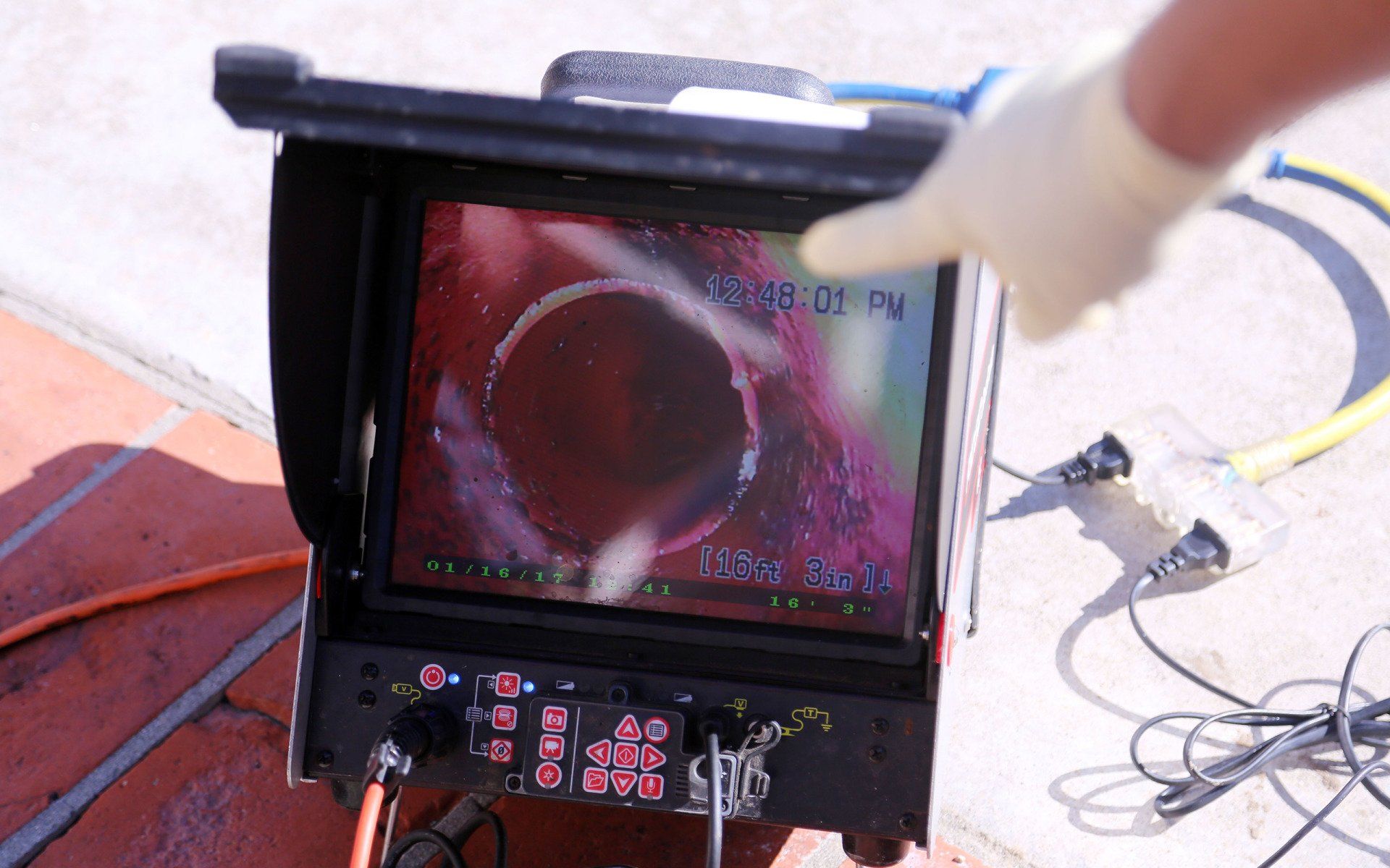 Video camera inspection