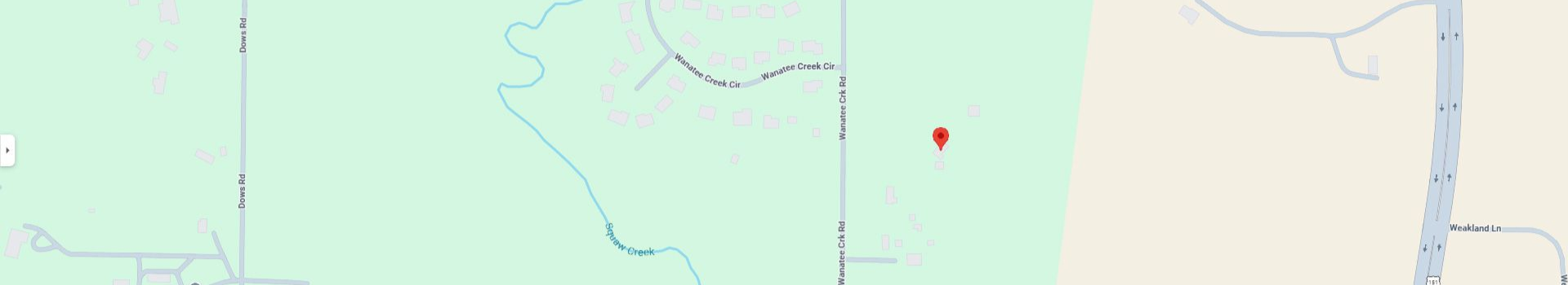 Derlein Scale Inc. location map