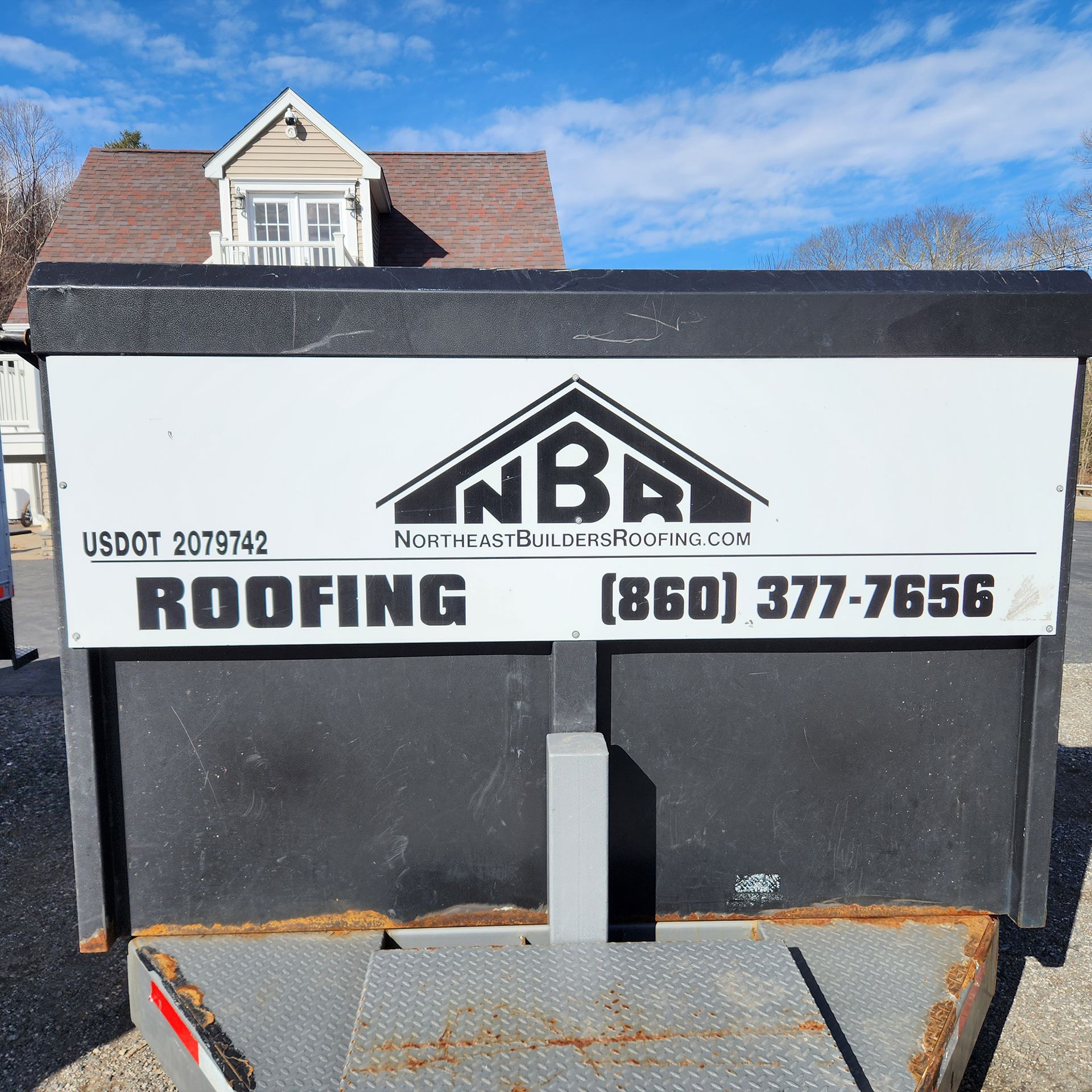 Northeast Builders Roofing Co Sign