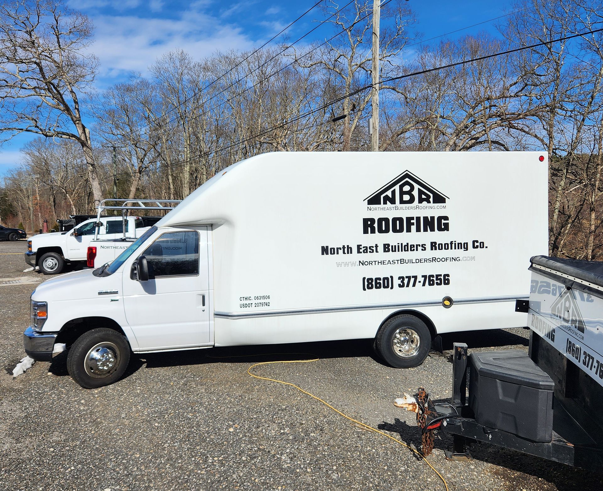 Northeast Builders Roofing Co Service Truck