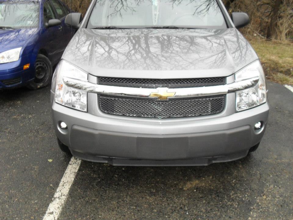 Car headlight after repair