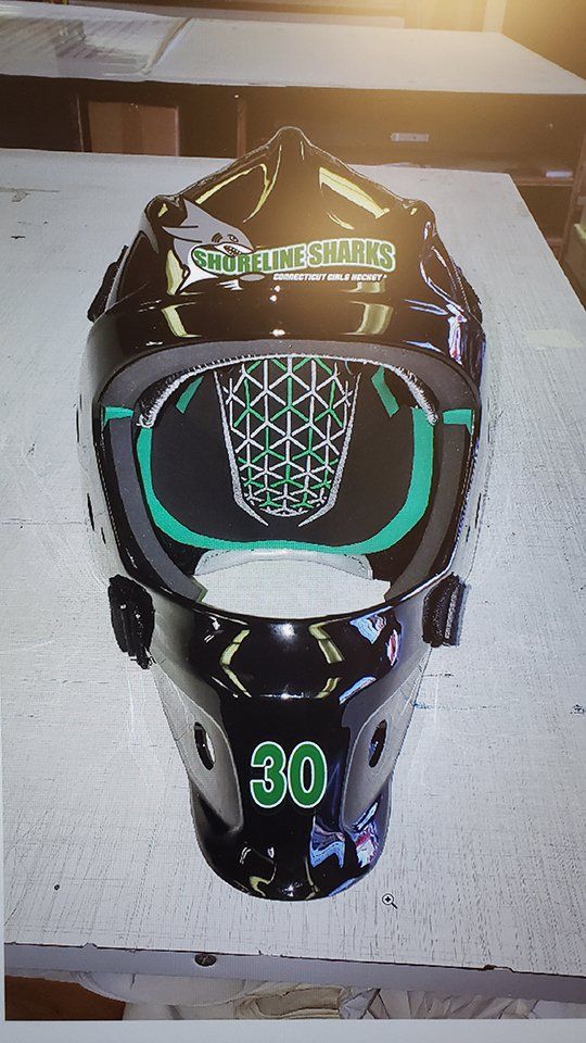 Helmet with digital print