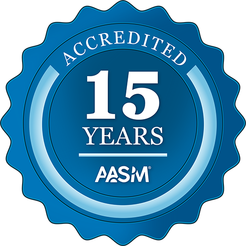 American Academy of Sleep Medicine Accreditation Badge